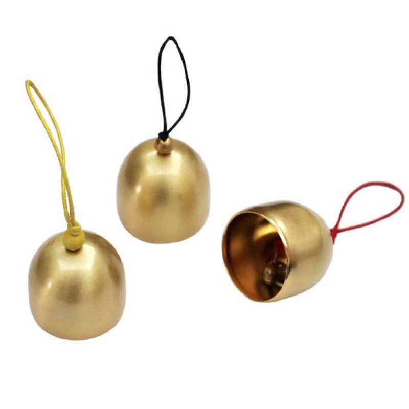 5 Stks/set Koper Bells Voor Thuis Bruiloft Diy Handgemaakte Windbell Accessoires Kerstboom Ornamenten