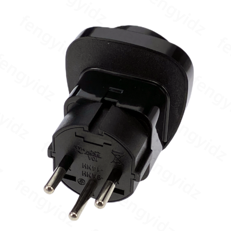 Adaptateur de voyage universel Israël 3Pin, SI-32 d'Israël à la prise mondiale, Adaptateur de voyage IEC Type H