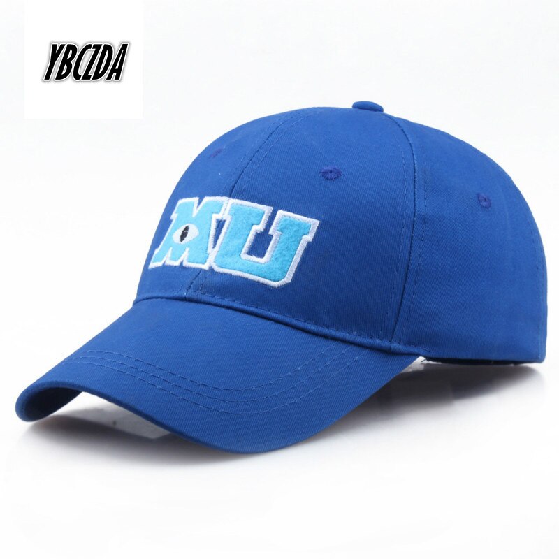 Monsters Università Monsters Power Company Berretto Da Baseball Sullivan Strani Occhi Emblema della Scuola MU Monoculare Berretto di Cotone Casual Cappelli