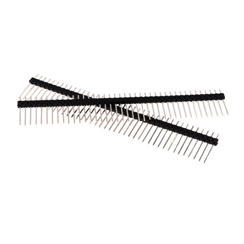 10PCS/Lot 2mm 40 Pin Male Single Row Pin Header Strip 1*40P 2.0mm11-20mm male pin header copper connector: 15MM 2.0