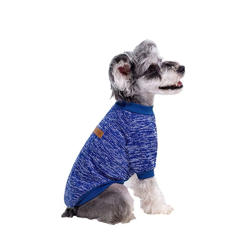 Welpen-Katzenjacke, Winter, warme Hundekleidung für kleine Hunde, Chihuahua-Mantel, Schnauzer, Mops-Kleidung, Sweatshirts, lässige Haustierkostümich: XS / Blau