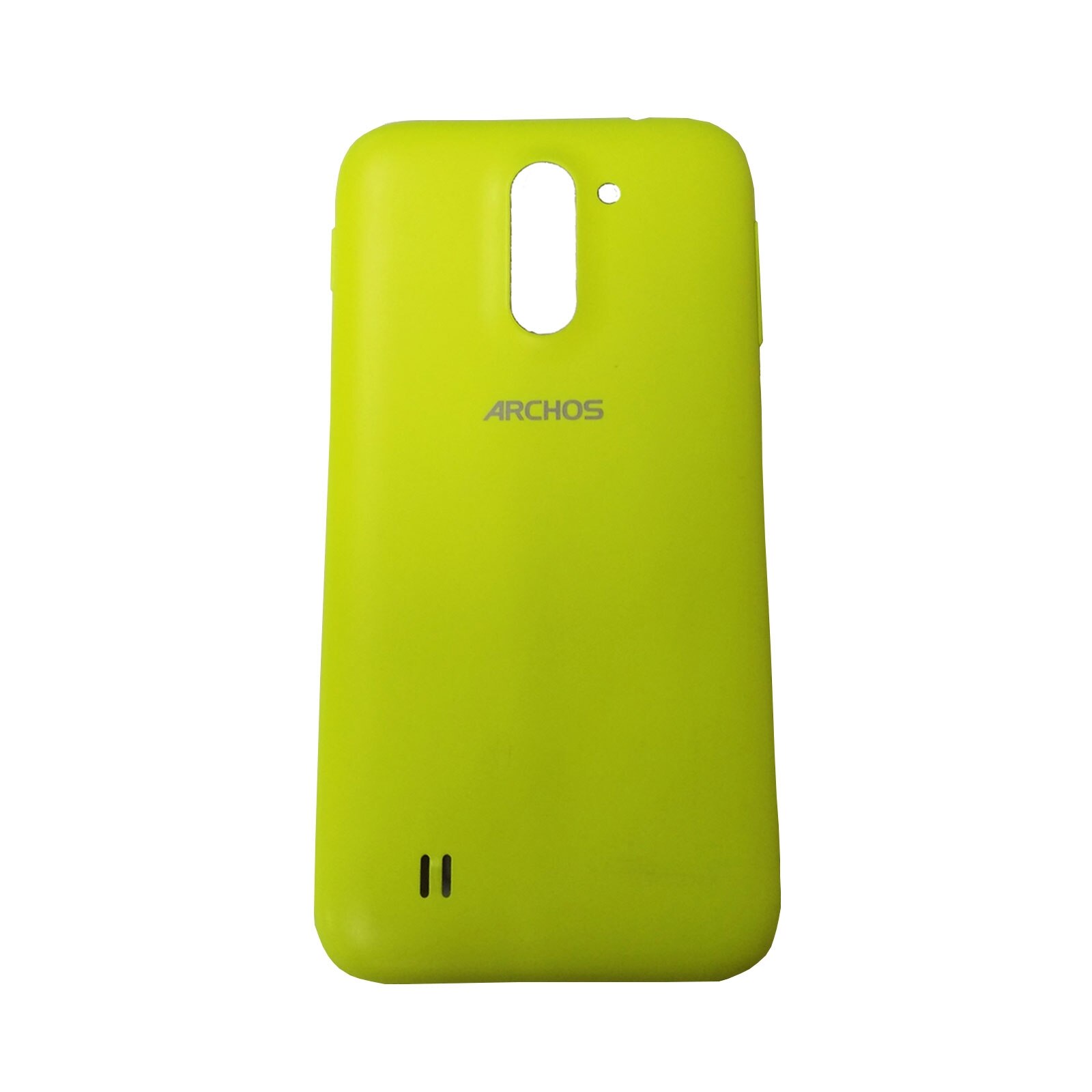 Hintere Abdeckung Archos 50c Neon- gelb Abdeckung Original