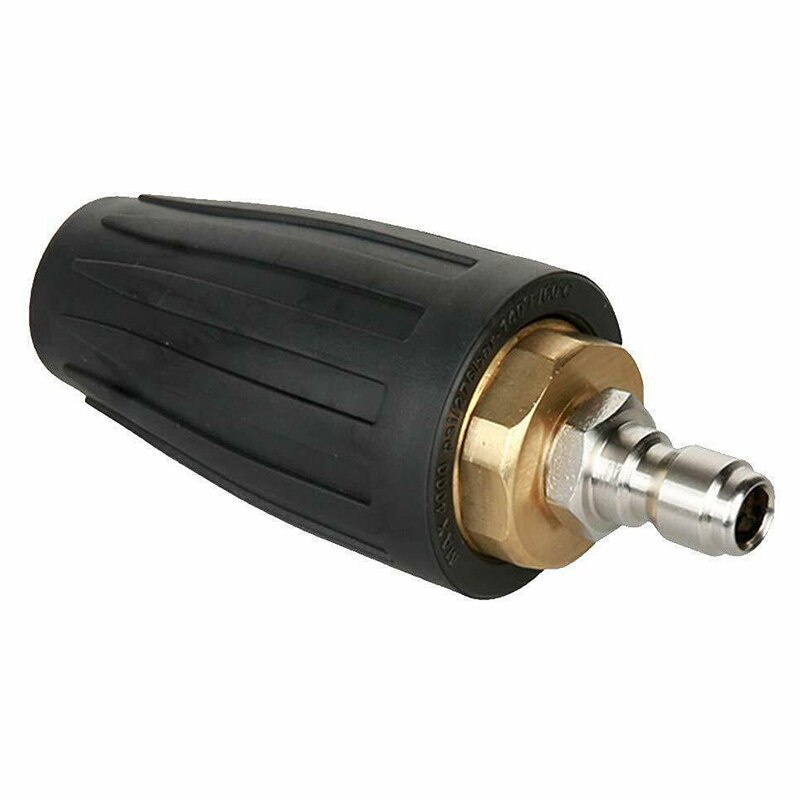 Pressure Washer Turbo Nozzle Pressure Washer 3600 PSI Max Rotating Pressure Washer Nozzle for Cleaning Brick, Concrete