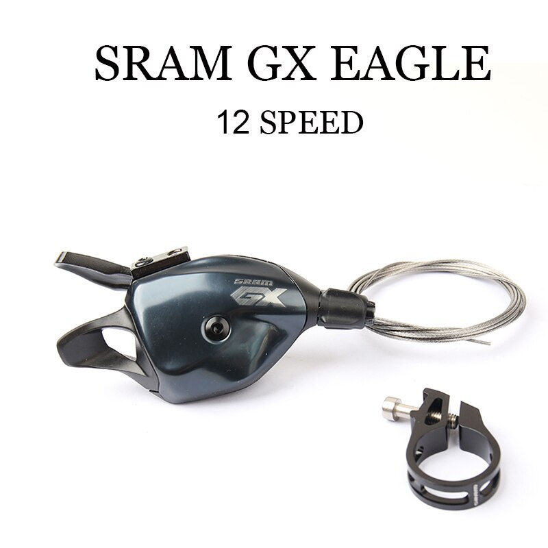 Sram Gx Eagle Sl 1X12 12 Speed Mtb Fiets Trigger Shifter Hendel Rechts Side Bike Derailleur Deel zwart