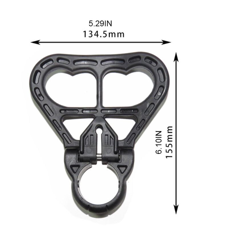 Zware Scuba Duiken Tank Handvat Cilinder Fles Houder Grip Protector G92F