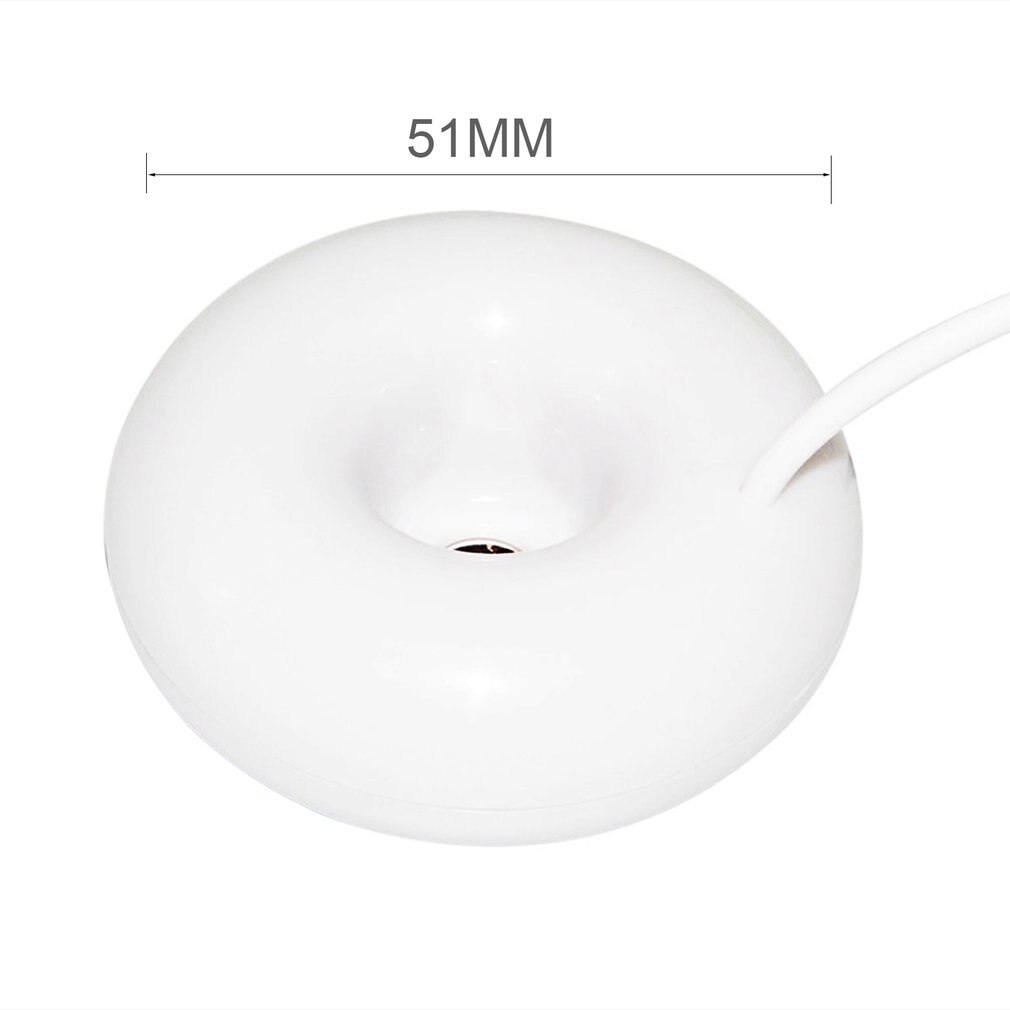 Humidificateur d'air usb à ultrasons pour voiture, mini humidificateur d'air portable, diffuseur d'arômes d'aromathérapie, brumisateur pour bureau