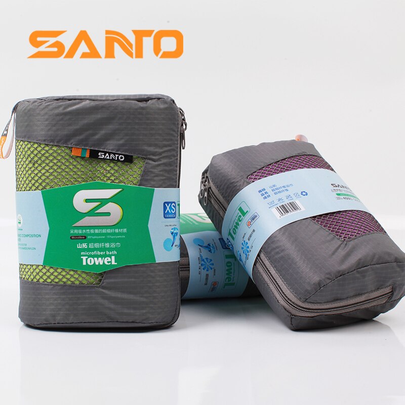 Santo Outdoor H-04 Quick-Dry Soft and Ultra-absorbent Versatile Travelling Towel One Piece 80x130cm