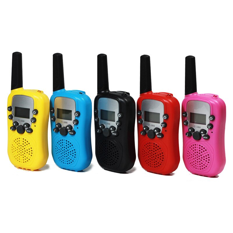 2 Stuks Walkie Talkie Mini Draadloze Walkie Talkie Buitenlandse Handel Walkie Talkie Voor Kinderen Anti-Verloren Familie Gebruik/camping: Default Title