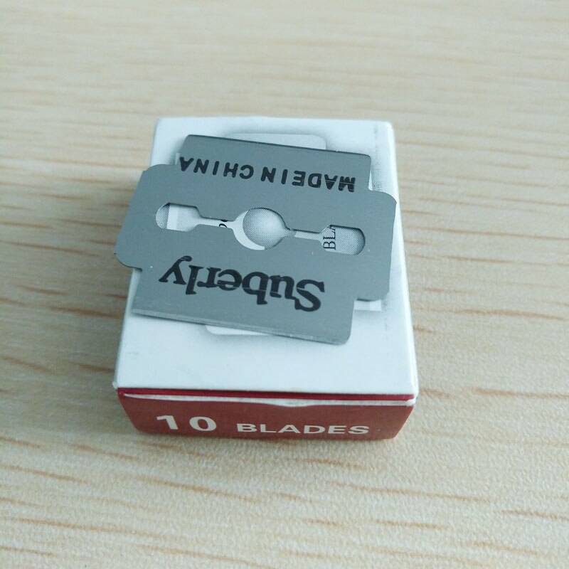 10Pcs Stainless Steel Replacement Blades for Foot Hard Skin Remover Hand Foot File Foot Care Pedicure Machine