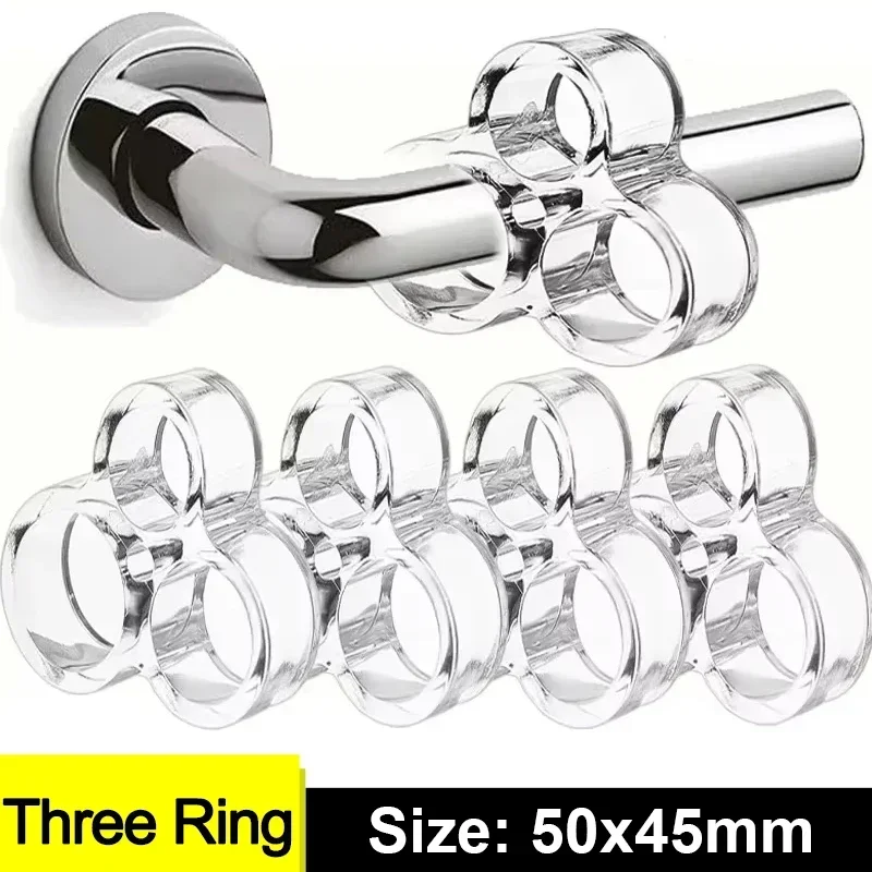 1/20 stuks Deurstopper Transparant Siliconen Deurgreep Meubilair Pad Knop Bumper Muur Impact Buffer Baby Veiligheid Bescherming Supply: L / YELLOW