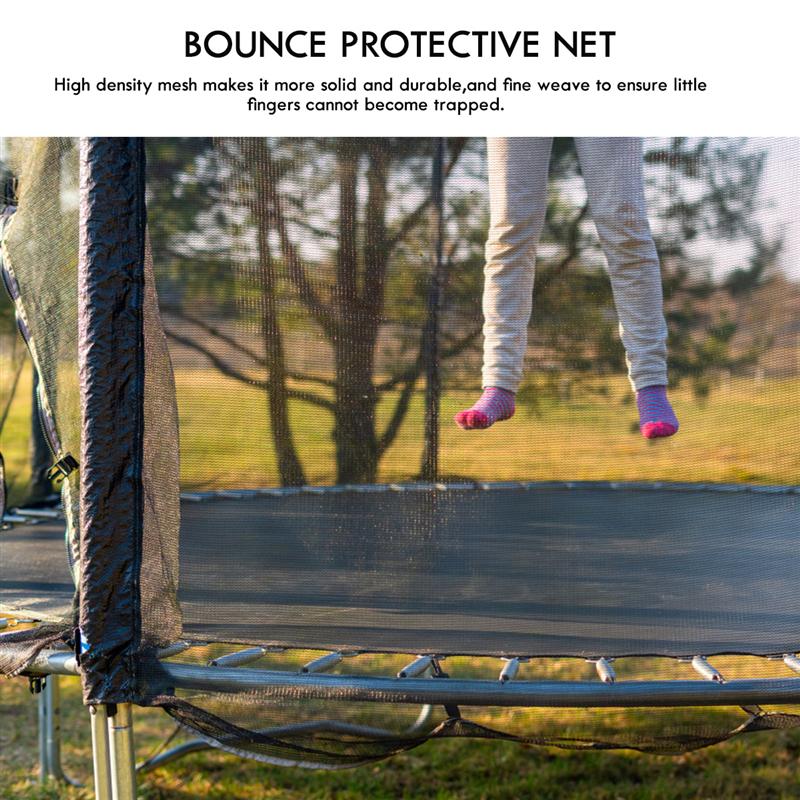 Indoor Outdoor Trampoline Protective Net For Children Anti-Fall Jumping Pad Safety Net Protection Guard (Only Net )