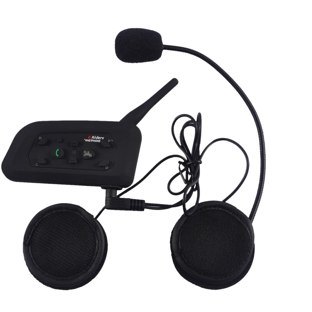 Casque Bluetooth musique d'origine | Original, casque d'écoute, interphone V6 1200, deux utilisateurs, en temps réel, Communication stéréo, musique