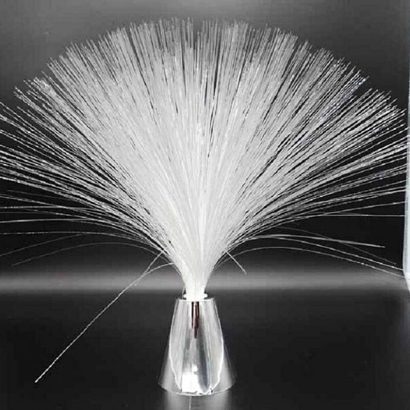 Flerfärgad led fiberoptisk lampa ljus bröllop mittpunkt optisk fiber led-belysning  p0.11