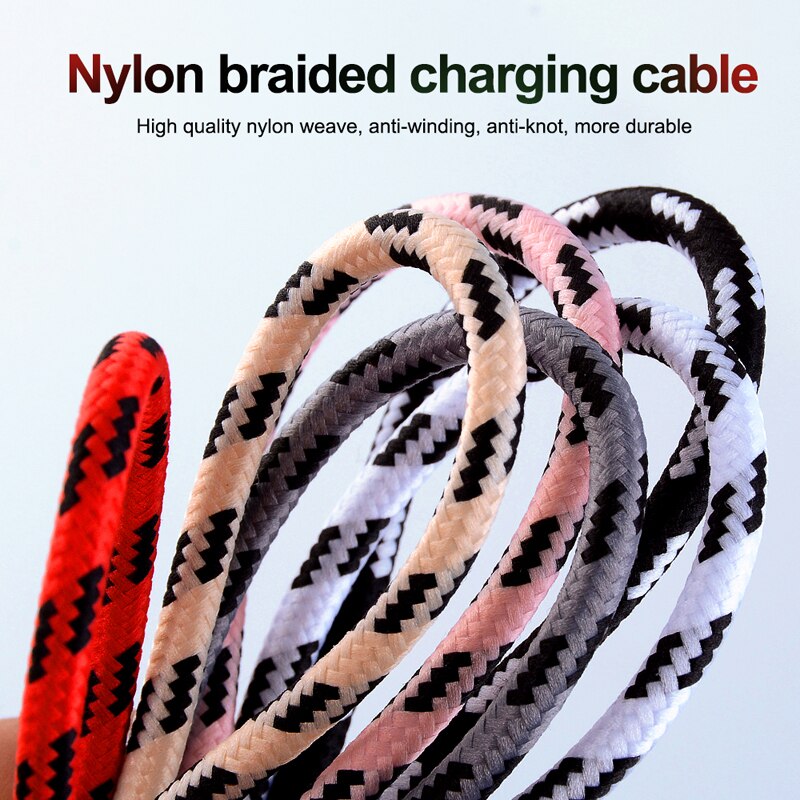 Câble USB type-c 2,4a pour recharge rapide et transfert de données, cordon de chargeur USB-C pour téléphone Samsung S9/S8/Plus/Note 9/8/Huawei P20/Xiaomi mi8