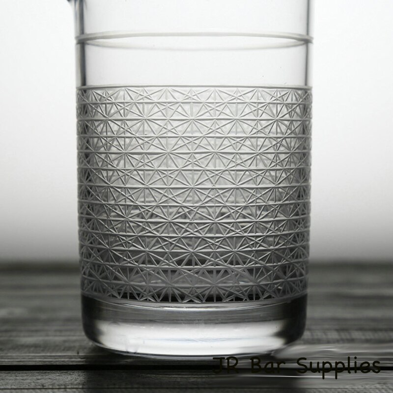 600ml Hand Blown Engraving Cocktail Mixing Glass