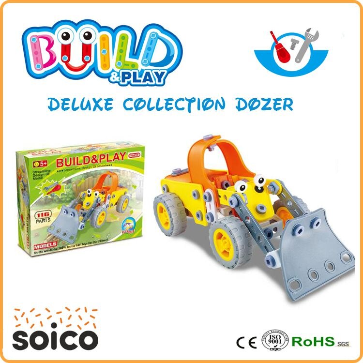 Hanye Vidali Trainer Puzzel Bouwen En Spelen Bulldozer J108A