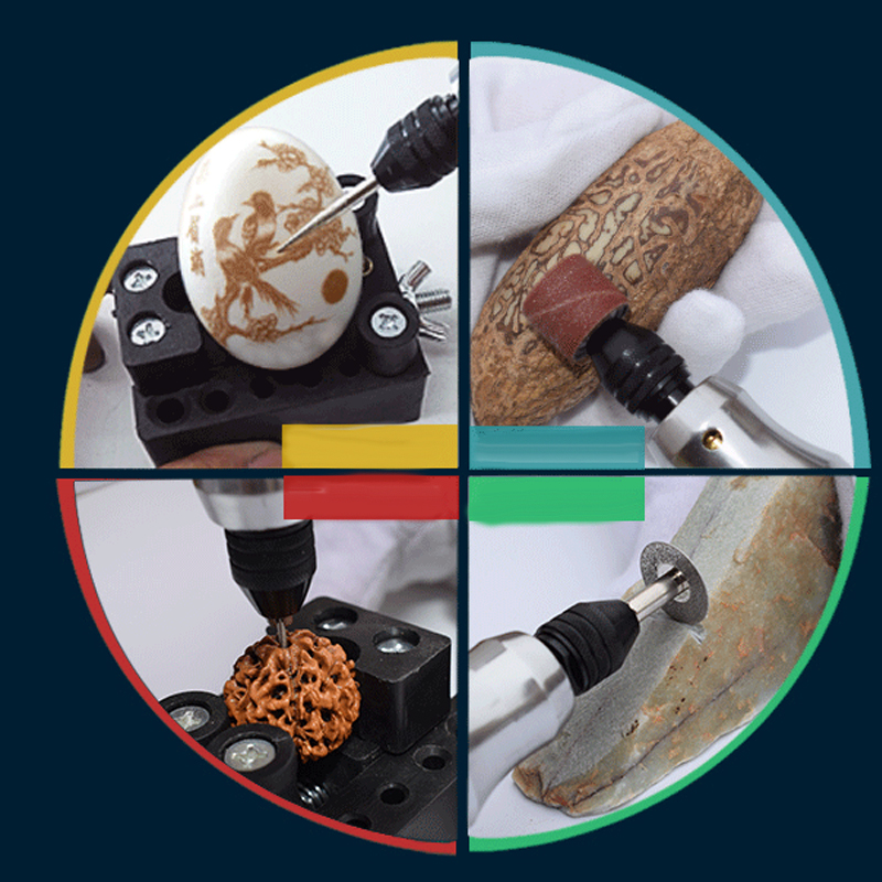 15 st / set diy elektrisk gravyr gravyr penna rista verktyg för smycken metall glas eu plug eig 88