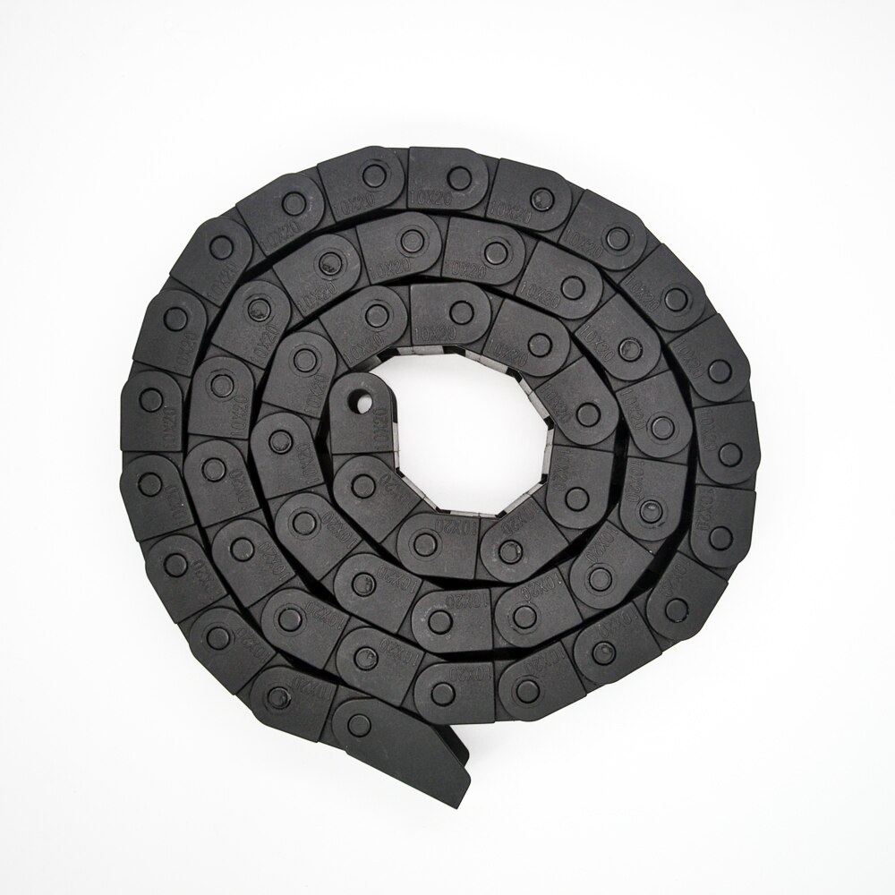 Cadena de arrastre de Cable de plástico de 1 metro 10x15mm para máquina Cnc