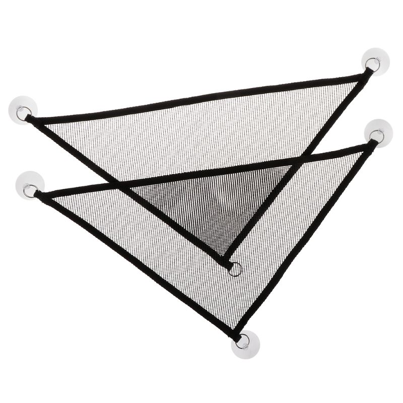 2 unids/set hamaca para mascotas, malla para dormir, juguetes, columpios, tela Oxford para reptil serpiente, trepar productos con ventosa