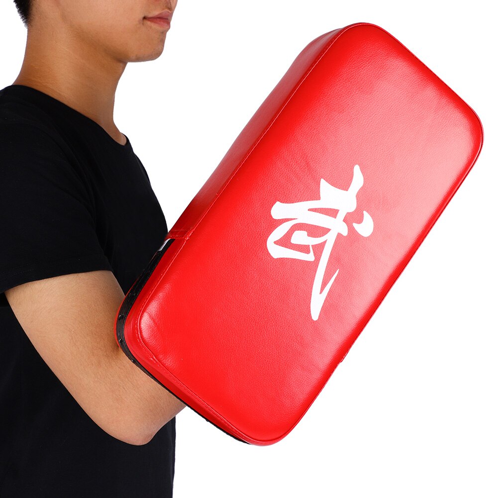 Portable Durable PU Leather Foot Hand Target Punching Pad Boxing Mat Kickboxing Training Practice High-Grade Breathable Baffle