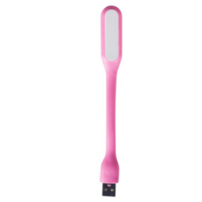 flexibel LED USB Lampe Buch Lampe Mini Tragbare USB LED Lampe Energie Versorgung Tragbare Notizbuch LED Lesen Tisch Lampe USB nacht Lampe: Rosa