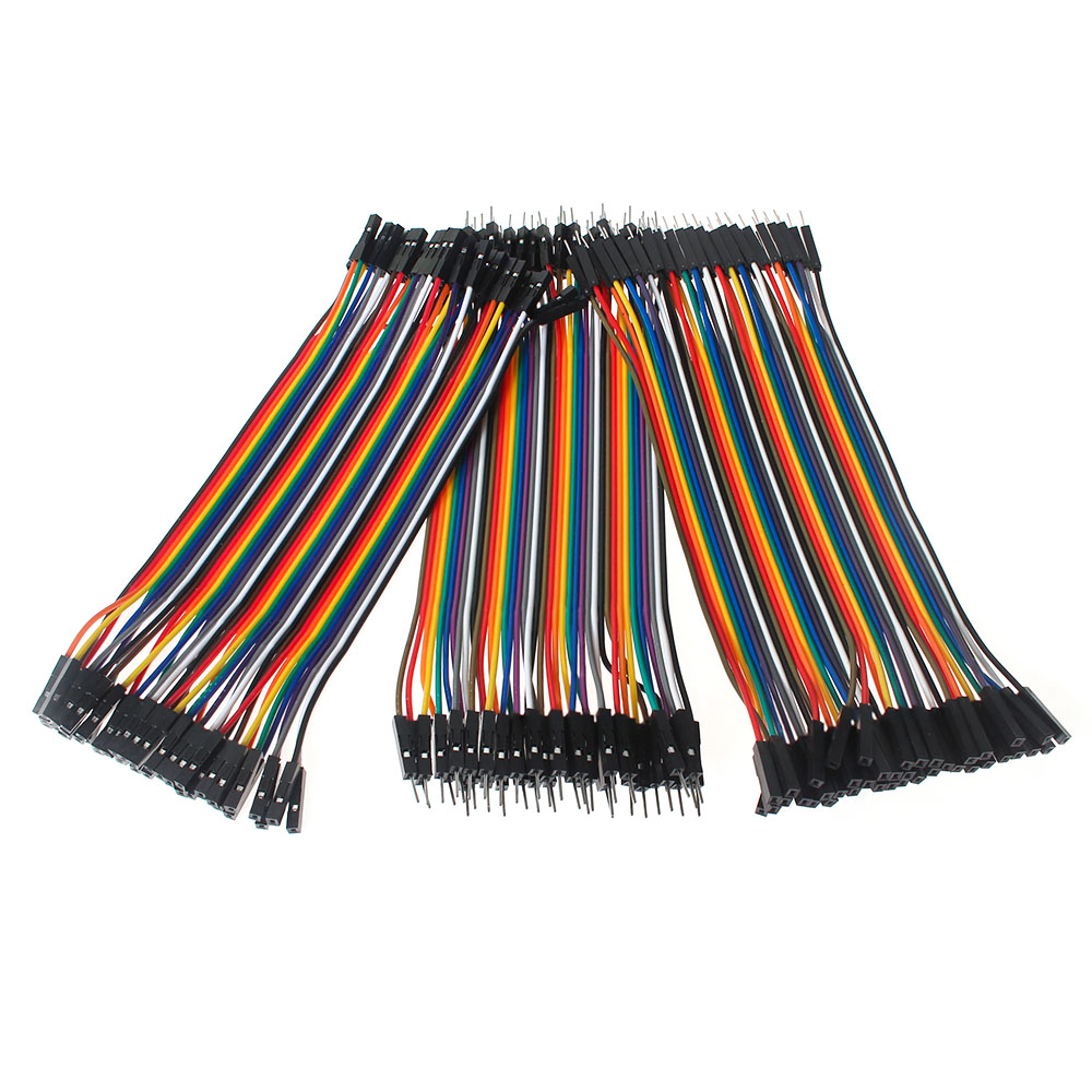 Jumper Wire DuPont Line Cable Connection Male to male female to female and male to female 10 15 20 30 40CM For Arduino DIY kit: Beige / 6 AWG