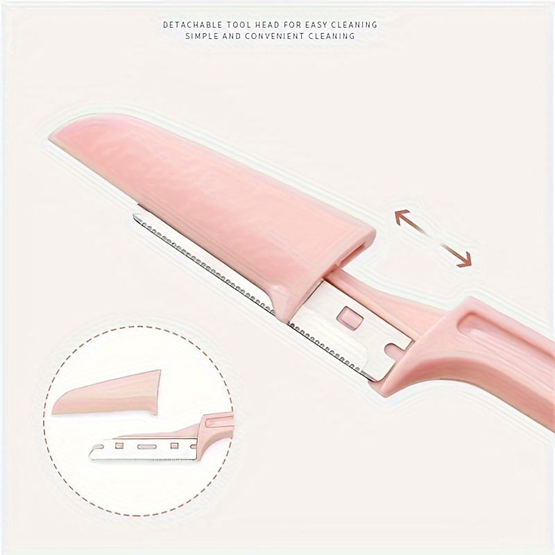 1Pc/3 Stuks Draagbare Wenkbrauw Trimmer Opvouwbare Epilator Set Gezichtsscheerapparaat Schoonheid Gereedschap Wenkbrauw Trimmer