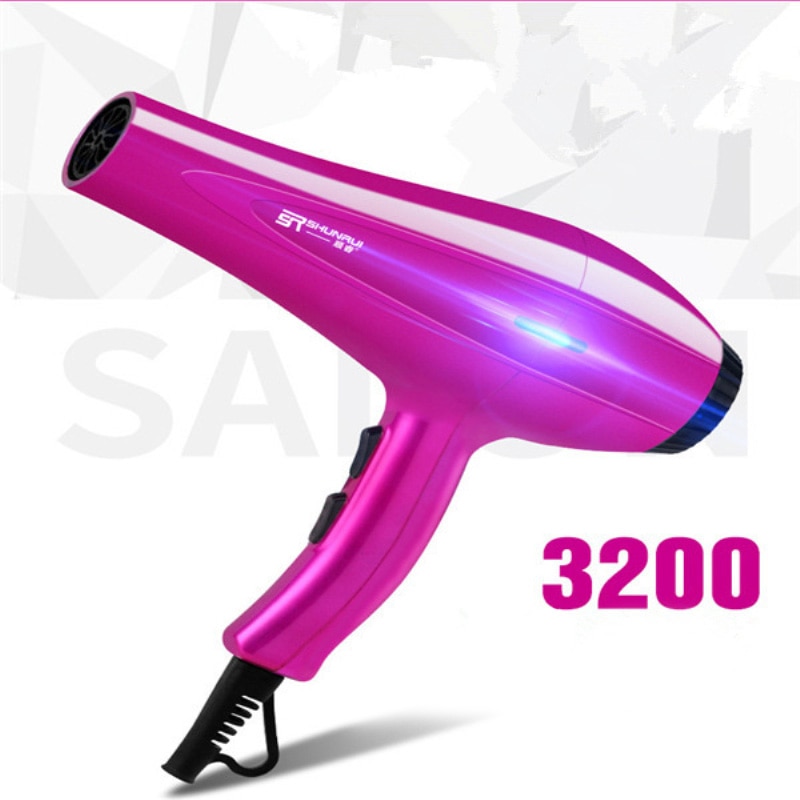 Low Noise Elektrische Kapper Professionele Föhn High Power Styling Tool En Koude Wind Draagbare Reizen Haardrogers 42D