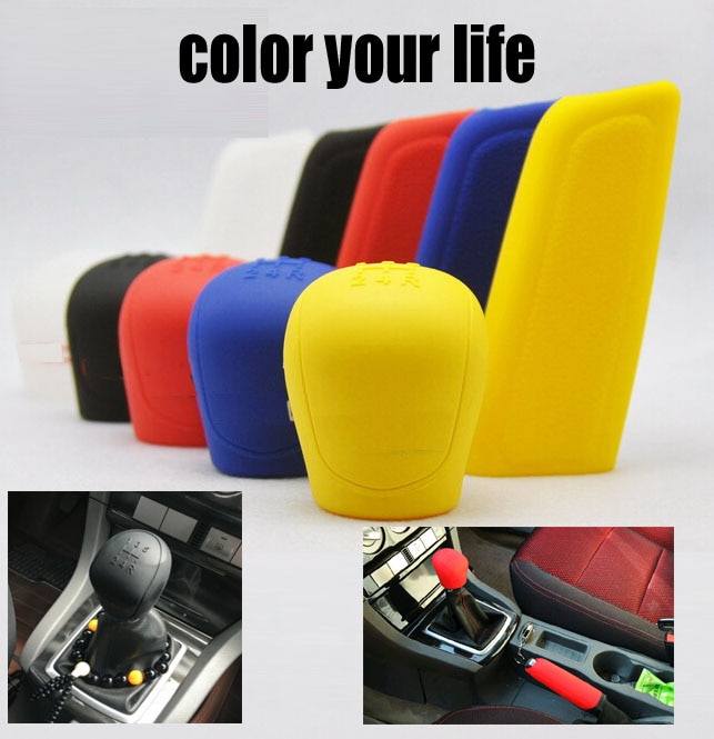 Housse en Silicone pour Ford Focus 2 3 MK2 MK3 Fiesta, frein à main et pommeau de changement de vitesse, , , , , , ,