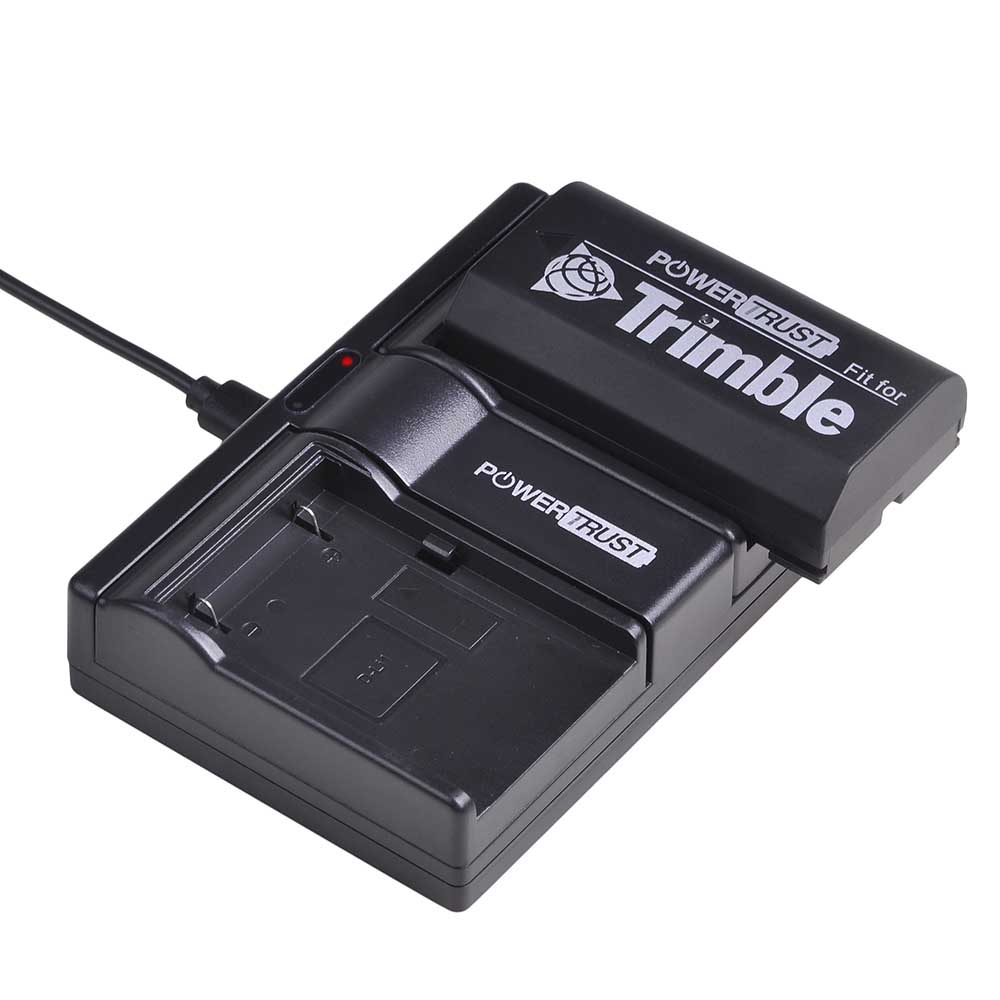 1x 54344 Battery Charger for Trimble 29518 46607 52030 38403 5700 5800 R7 R8 GNSS MT1000 GPS Receiver D-Li1 Batteries