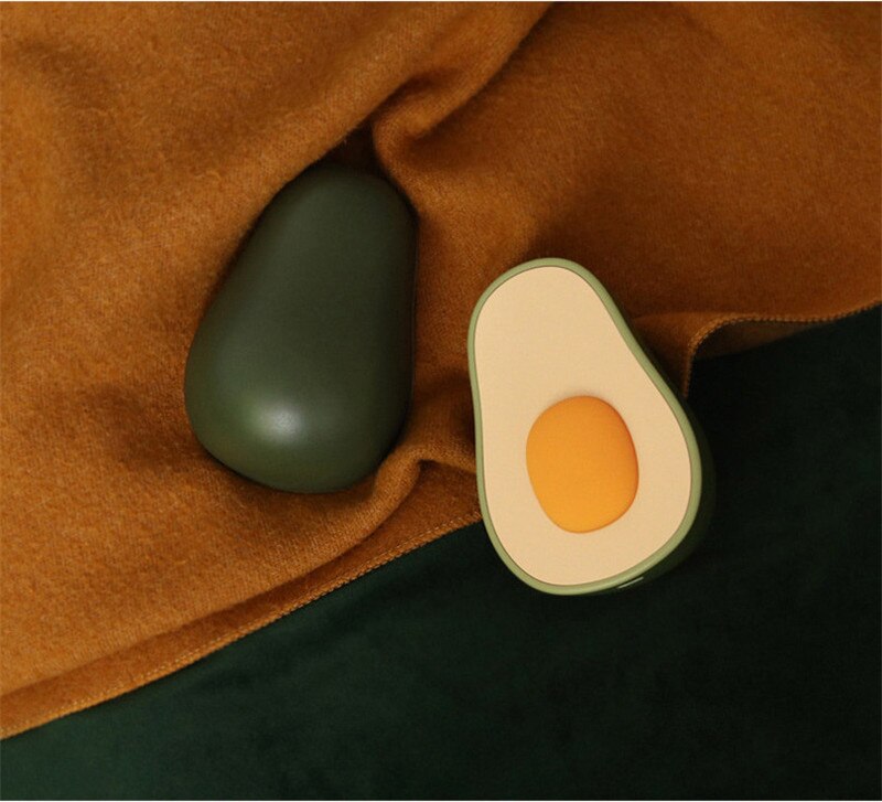 Avocado Hand Warmer for the year to girlfriend handy hand warmers rechargeable power bank cutewinter mini heater