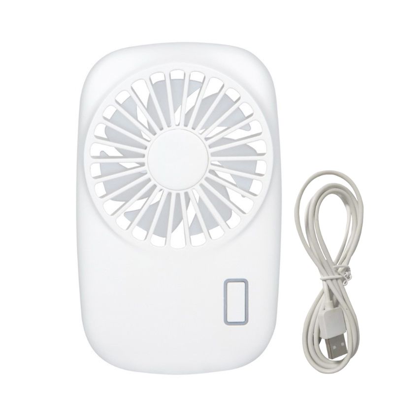 Draagbare Mini Handheld Usb Fan Camera Vorm Oplaadbare Zomer Airconditioner Koelventilator Voor Outdoor Reizen: WHITE