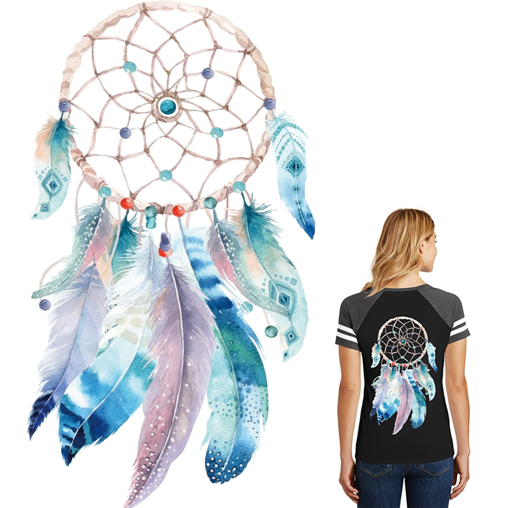 3 Stijlen Dreamcatcher Patches Ijzer Op Transfer Stickers Heat Transfers Patch Voor Kleding T-shirt Diy Stof Applique