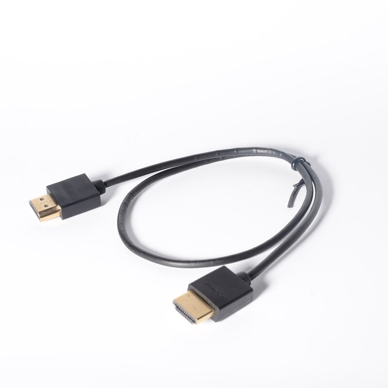 OD 3.0mm Super Soft HDMI male to male Thin Cable for Moto Mobile Phone Tablet 2k 1080p hd Light-weight Portable 30CM 1M 2M 3M