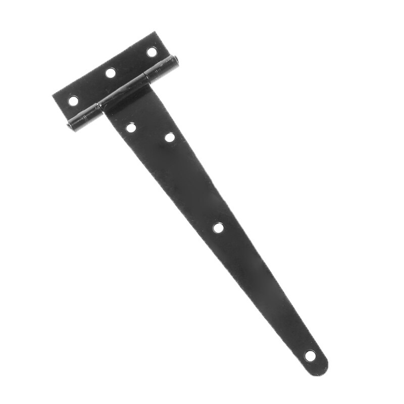 Schwarz Farbe T bilden Dreieck Scharnier Schrank Schuppen Holz Tür Tor Scharniere Hardware-: 8