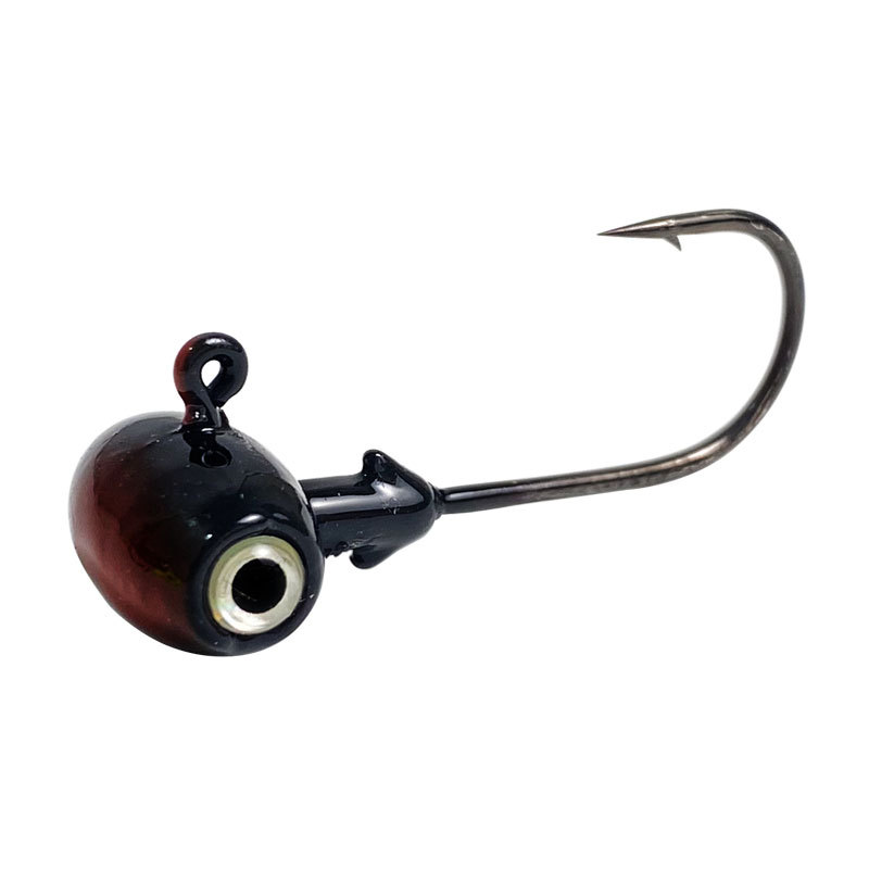 Paradox Fishing Cheburashka loodset (3 g/5 g/7 g/10 g/12 g/14) met offset haakdoos - Drop Shot Dropshot joodkoppen (Cheburashka set - 20 loodjes 20 haken 10 snaps, 5 g-14 g