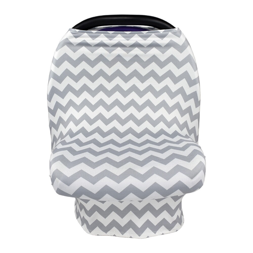 Cubierta de lactancia para lactancia materna, algodón súper suave multiuso para asiento de coche de bebé, cubiertas, dosel, cubierta para carro de compras, bufanda