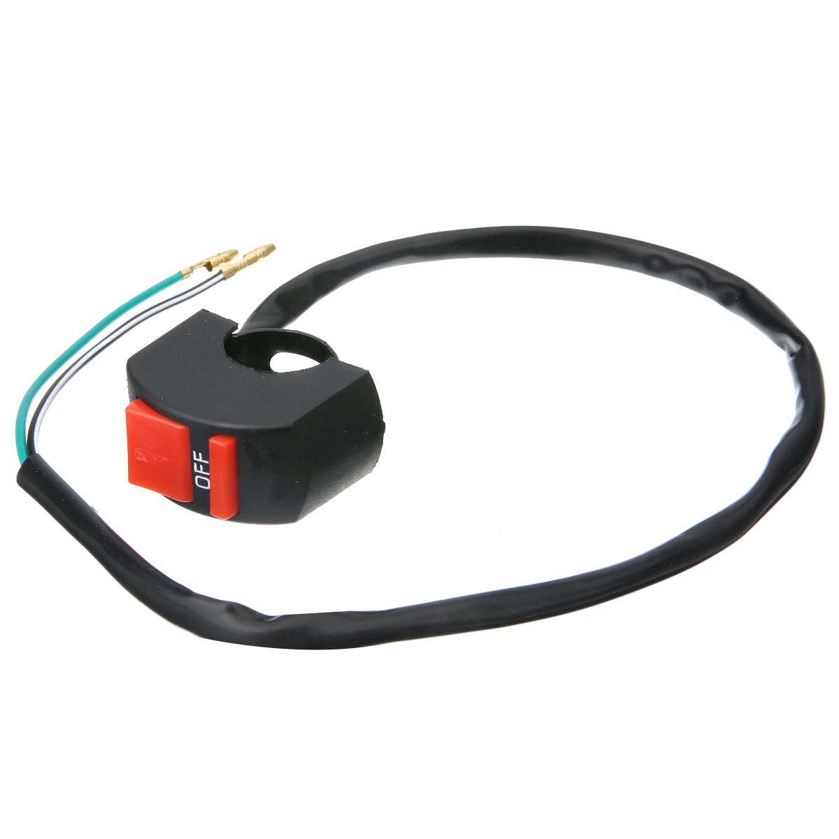 TREYUES 1PC Cut Off Kill Switch Ignition Switches On Off Buttons For Light Engine Mini Moto Quad Pit Bike ATV 22MM