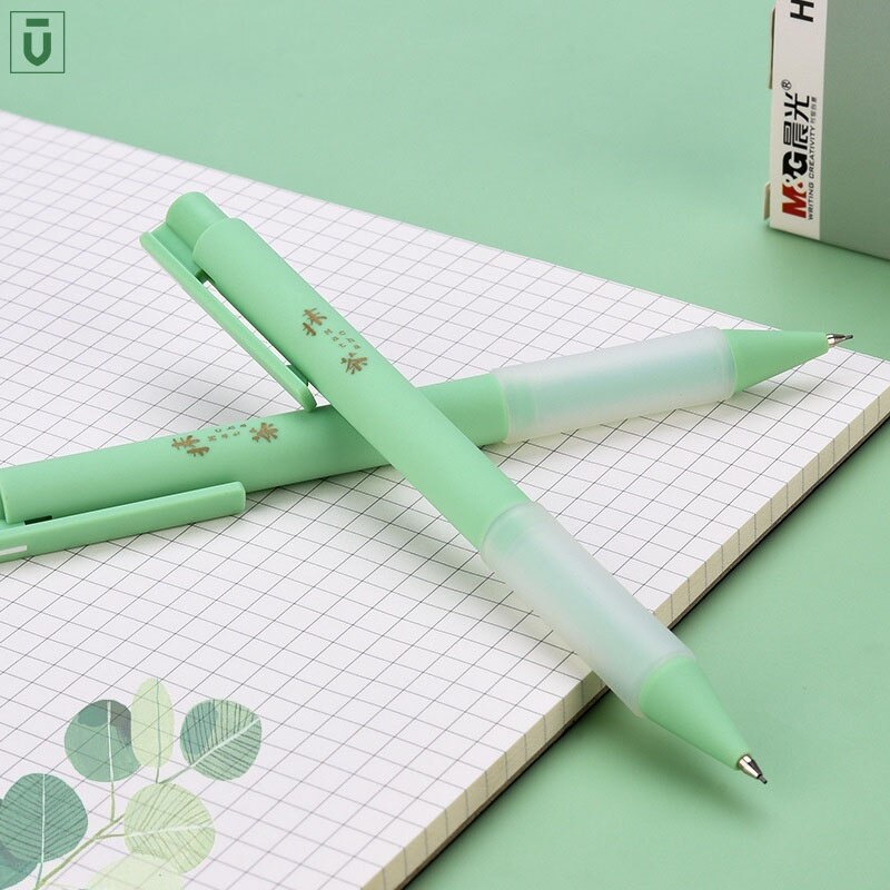 Mechanical Pencil Propelling Pencil Matcha Automatic Pencil Drawing Pencils Crown Mechanical Lead Pencil Drafting Pencil 0.5mm