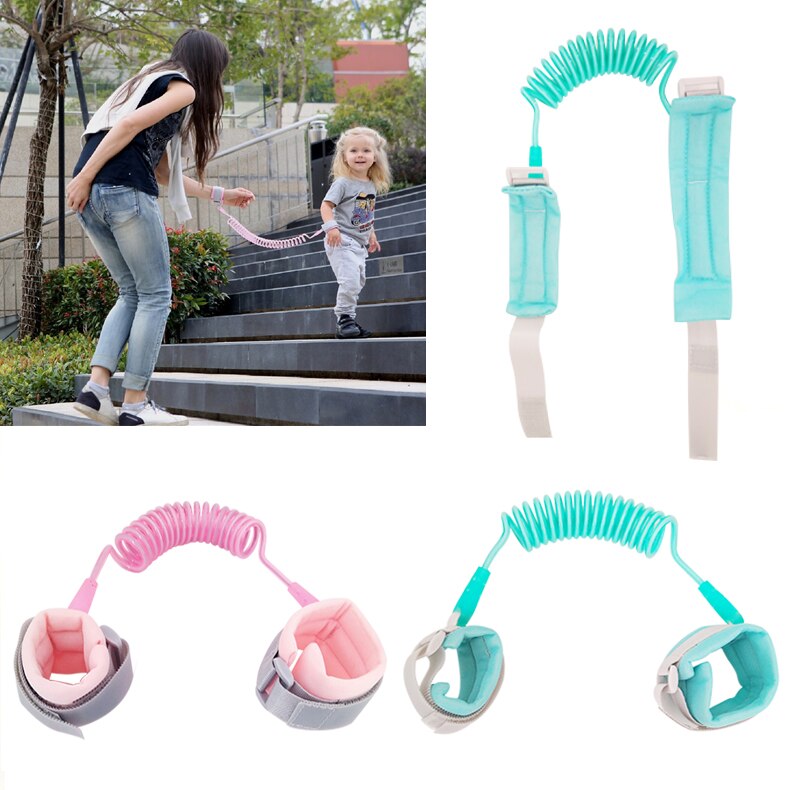 Anti Lost Wrist Link Toddler Leash Safety Harness for Baby Kids Strap Rope Outdoor Walking Hand Belt Band Anti-lost Wristband