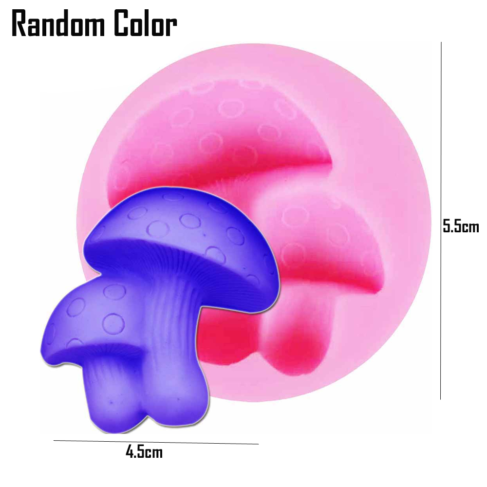 Tipi di fiaba Porta di lumaca Fungo Erba Fiore Zucchero Caramelle Torta Bordo Stampo in silicone Stampo per cioccolato Decorazione M302: Cielo Blu