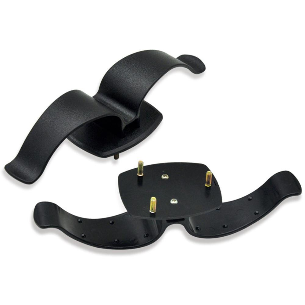 2 Soporte Universal de montaje de maletero de coche soporte de paraguas cerrado con tornillo paraguas Clip fijo piezas de automóvil: Black