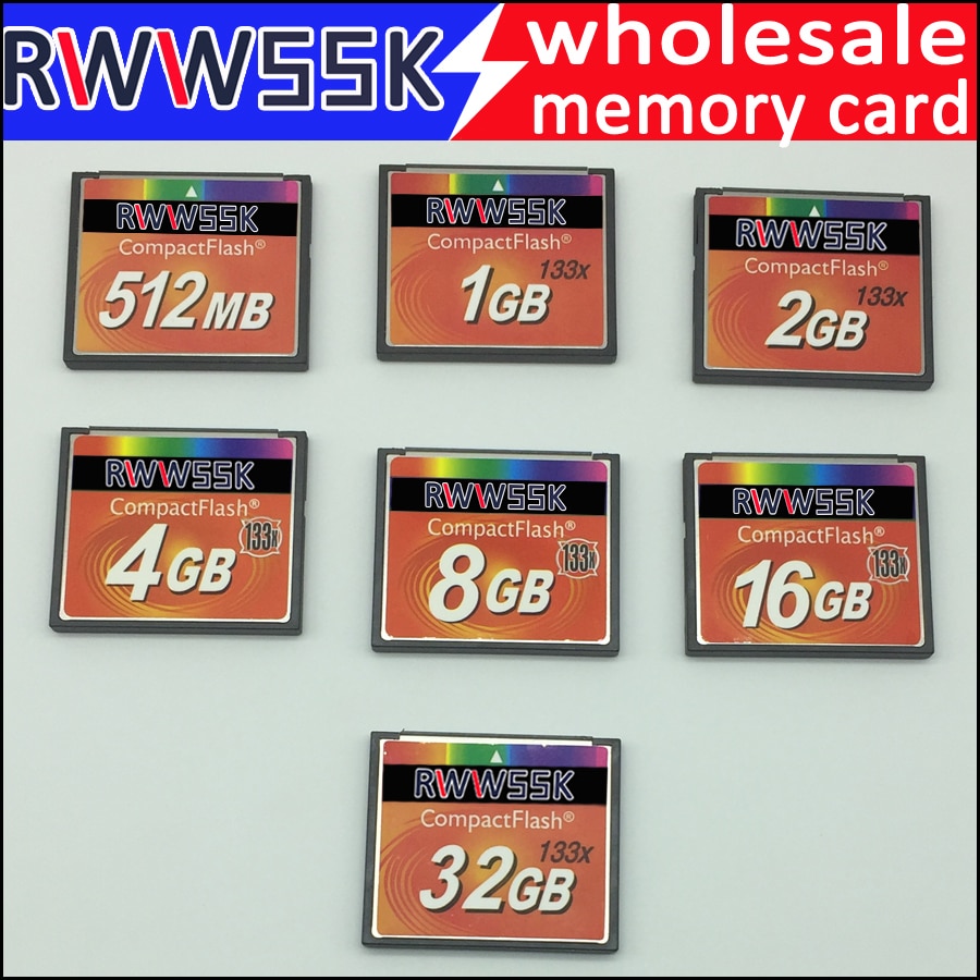 Rwwssk Compact Flash Cf Kaart 512 Mb 1 Gb 2 Gb 4 Gb 8 Gb 16 gb 32 Gb Geheugenkaart
