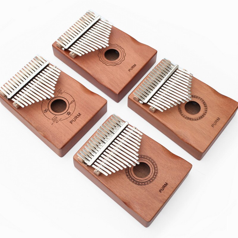 Purm Kalimba Duim Piano Mahonie Innovatie Muziekinstrument 17 Sleutel