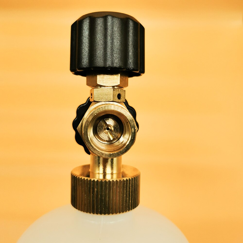 Générateur de mousse pour karcher avec différents types adaptateurs de filetage mâle buse de mousse de neige pistolet savon moussant voiture huter générateur de mousse