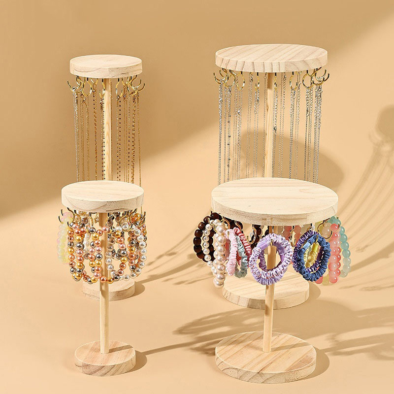 Organizer na biżuterię Wyświetlacz Uchwyt na naszyjnik Wieszak na naszyjnik Stojak na biżuterię Naszyjniki Kolczyki Wisiorek Bransoletki dla