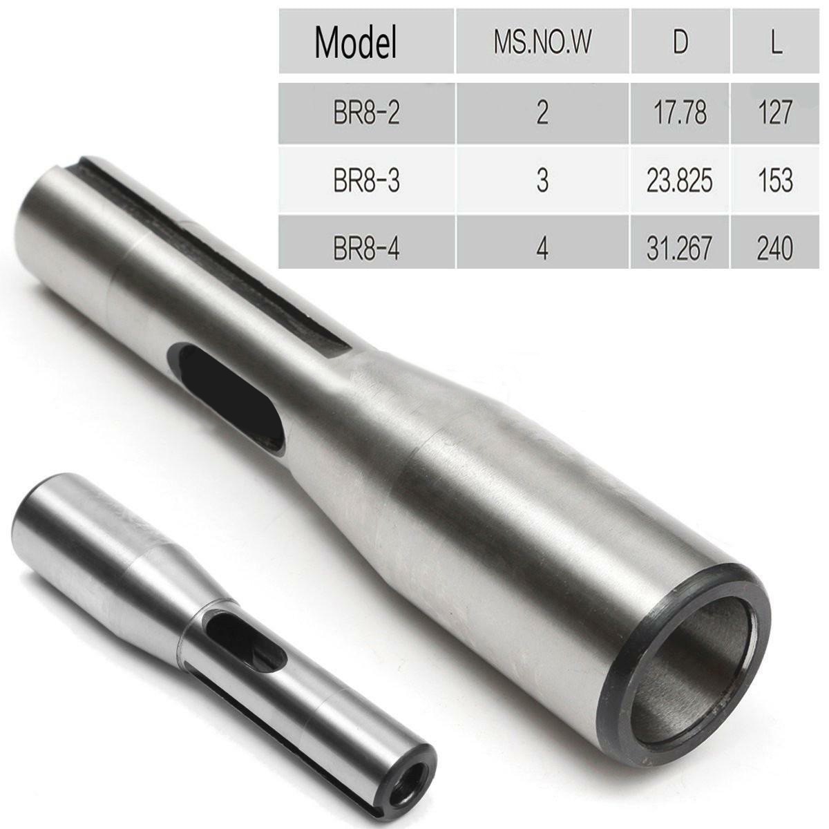 R8 Shank To MT3 Collet Chuck CNC Milling Lathe Arbor Holder Hand Tool Supply 1x