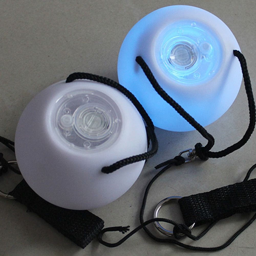 Colorful LED POI Ball Creativity Waterproof Luminous Belly Dance Throwing Ball Portable Stretchable RGB Glowing Hand Props