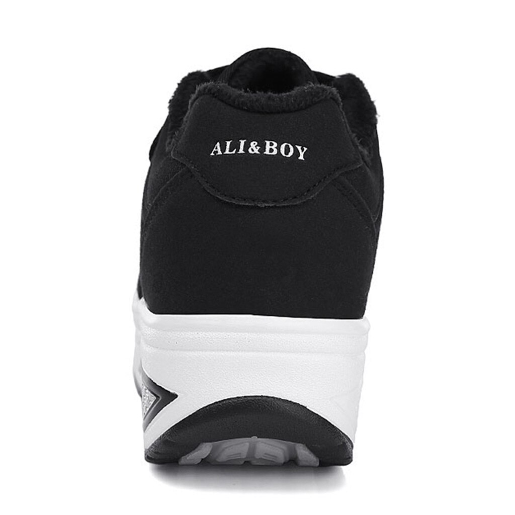 Vrouwen Tennis Schoenen Mode Sneakers Vrouwelijke Toevallige Effen Zwarte Schoenen Gym Fitness Trainer Walking Sportschoenen Tenis Femini # g3