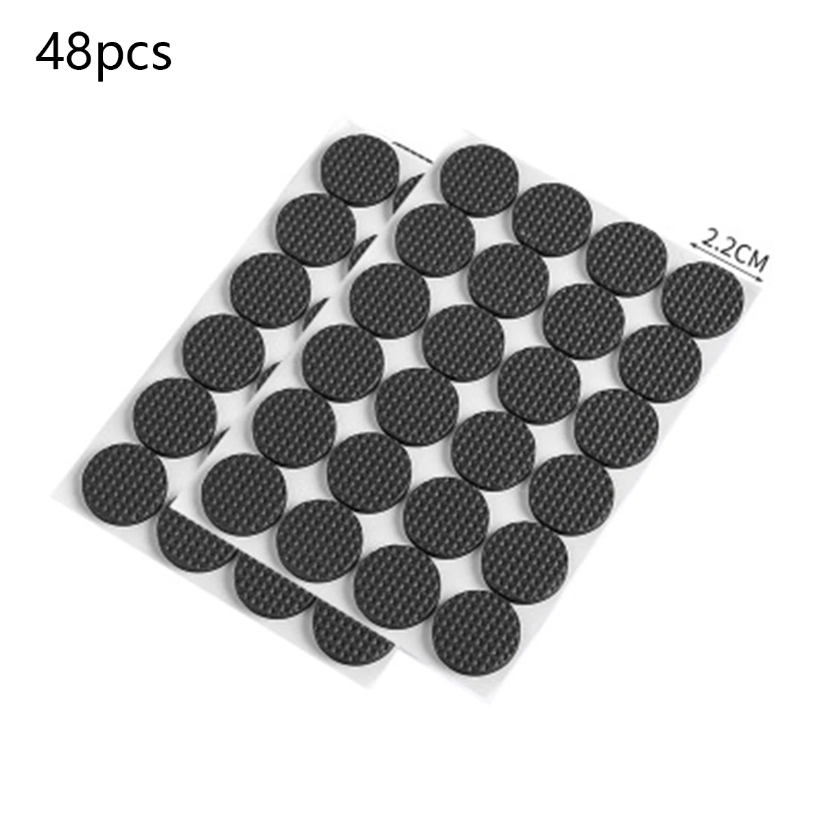 Tafelpoot Mat Protector Rubberen Pads Peeling Sticker Antislip Stoelpoot Sofa Tafel Voeten Mat Rond/Vierkant 2-48 Stuks: Groene Rronze